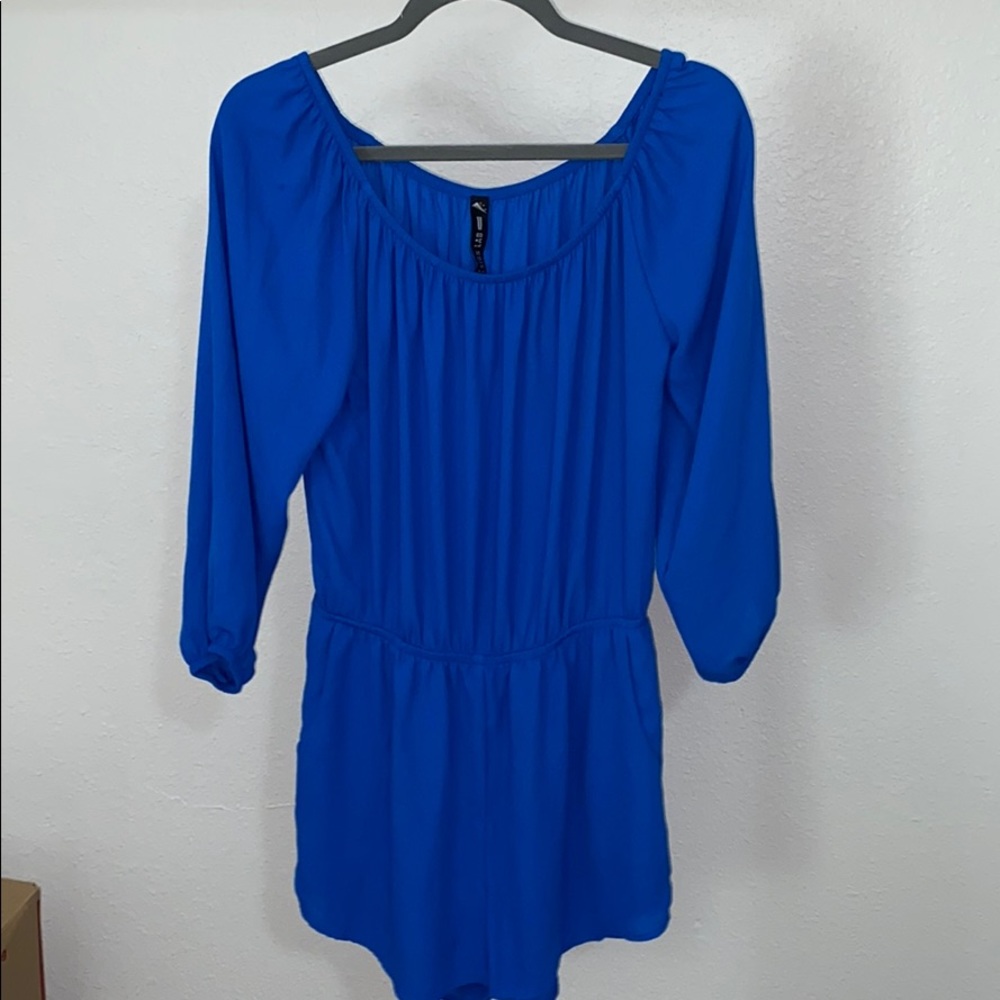 Lord & Taylor New Blue Romper